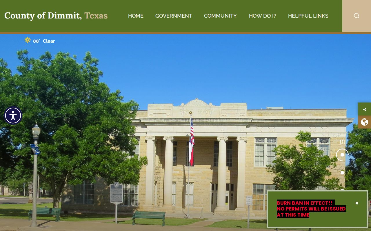 Dimmit County criminal records department directory